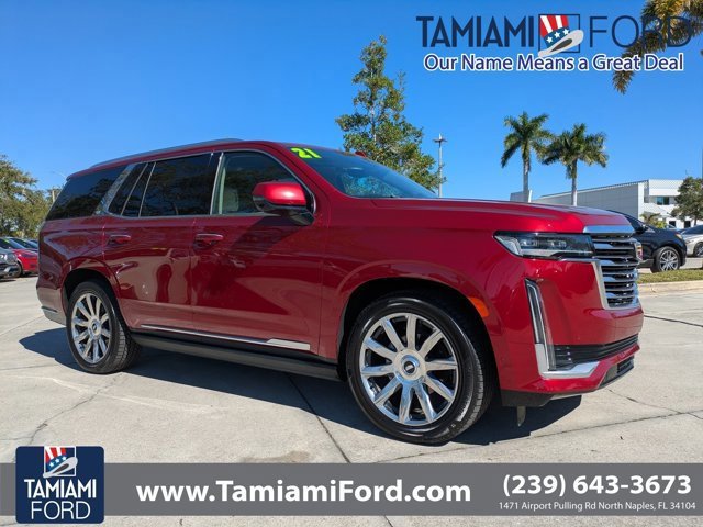 Used 2021 Cadillac Escalade Premium Luxury Platinum image 6