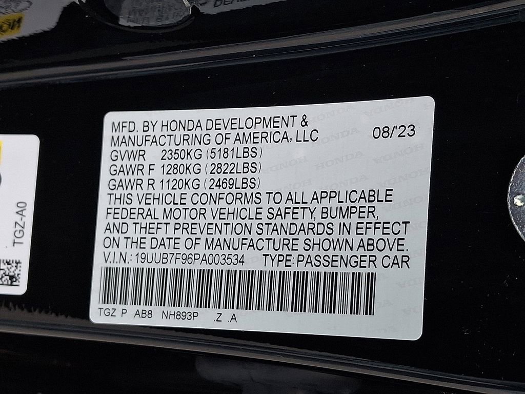 Used 2023 Acura TLX Type S AWD/4WD image 30