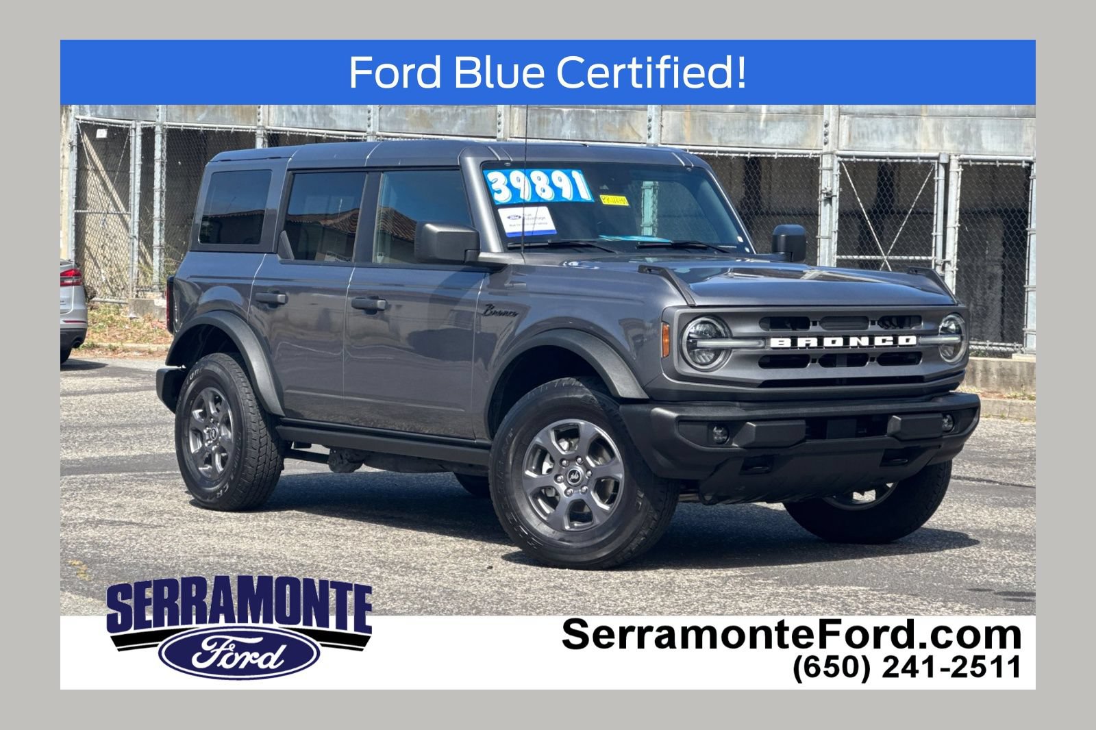 Certified 2023 Ford Bronco Big Bend
