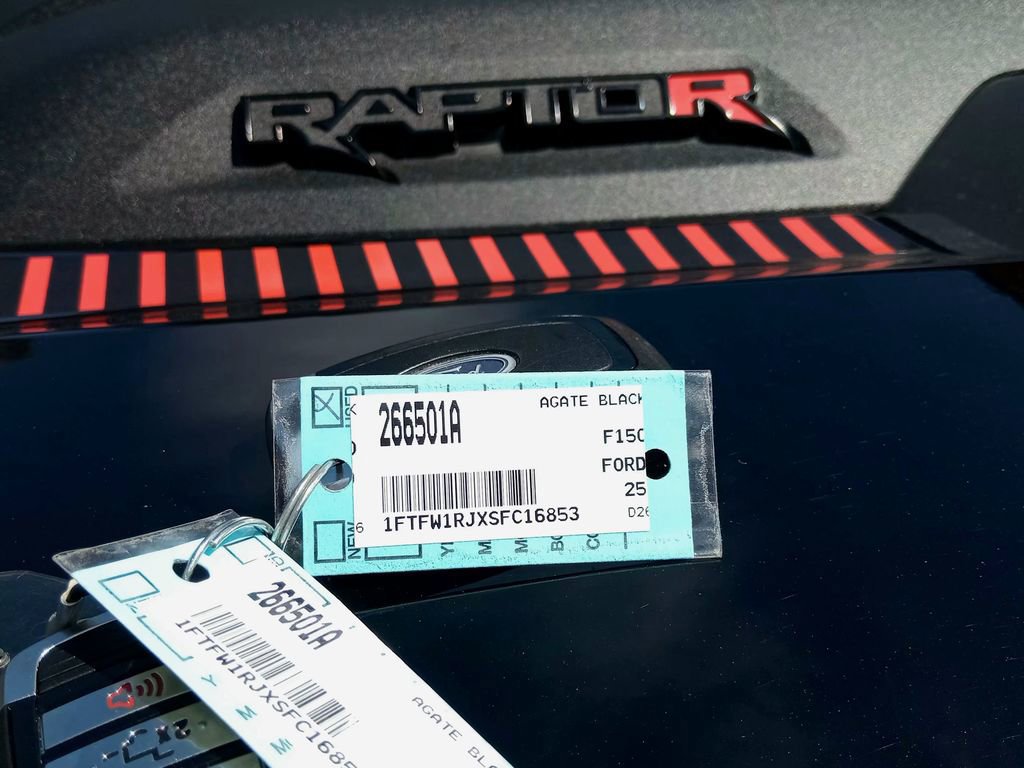 Certified 2025 Ford F150 Raptor w/ Equipment Group 803A Raptor R image 25