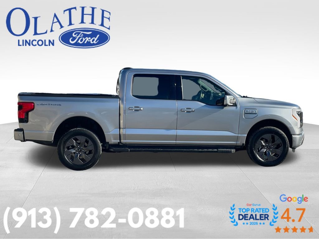 Certified 2023 Ford F150 Lightning Lariat w/ Equipment Group 511A High image 2
