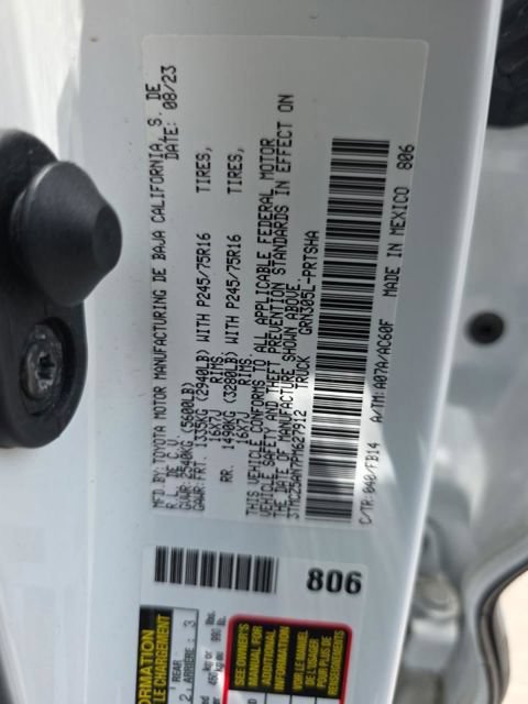 Used 2023 Toyota Tacoma SR AWD/4WD image 6