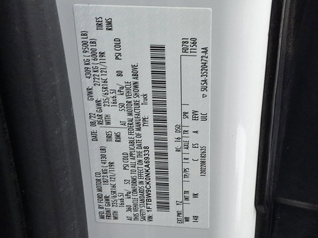 Certified 2022 Ford E-Transit Medium Roof w/ Load Area Protection Package image 28