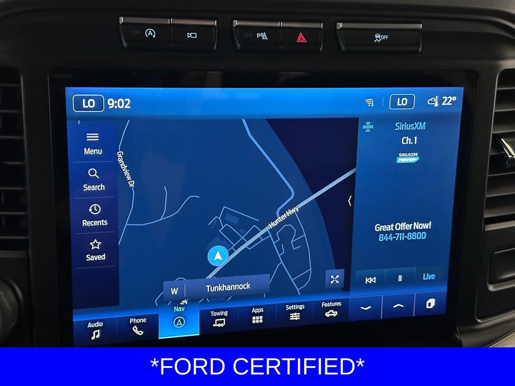 Certified 2023 Ford F150 Lariat w/ Equipment Group 502A High image 11