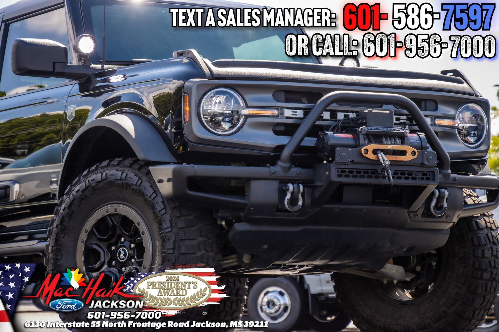 Certified 2022 Ford Bronco Big Bend w/ Sasquatch Package AWD/4WD image 4