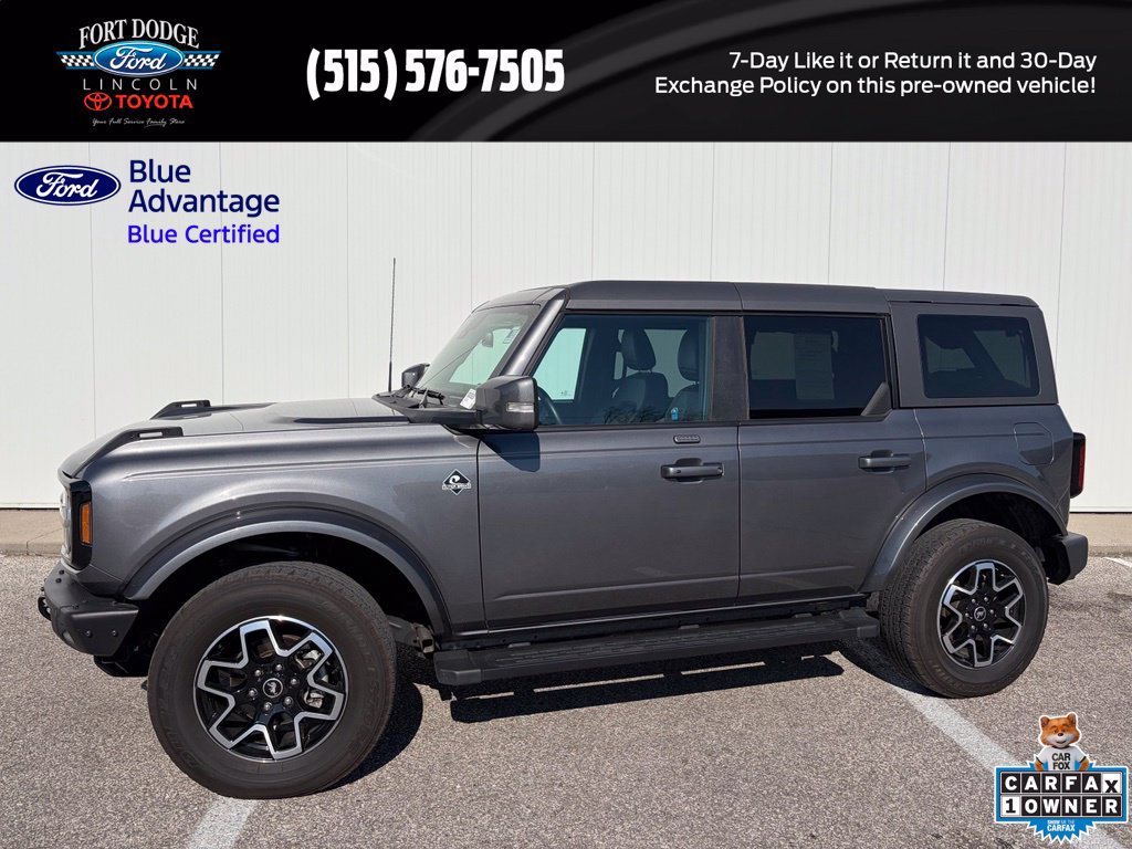 Certified 2023 Ford Bronco Outer Banks AWD/4WD image 1