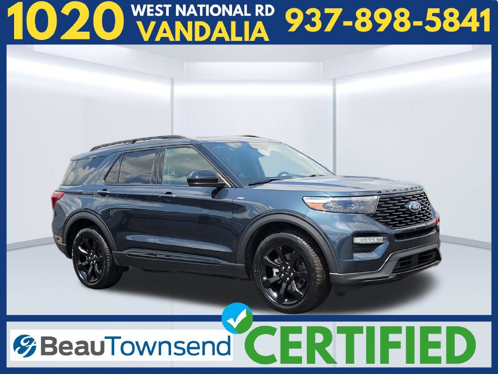 Certified 2024 Ford Explorer ST-Line w/ Class IV Trailer Tow Package