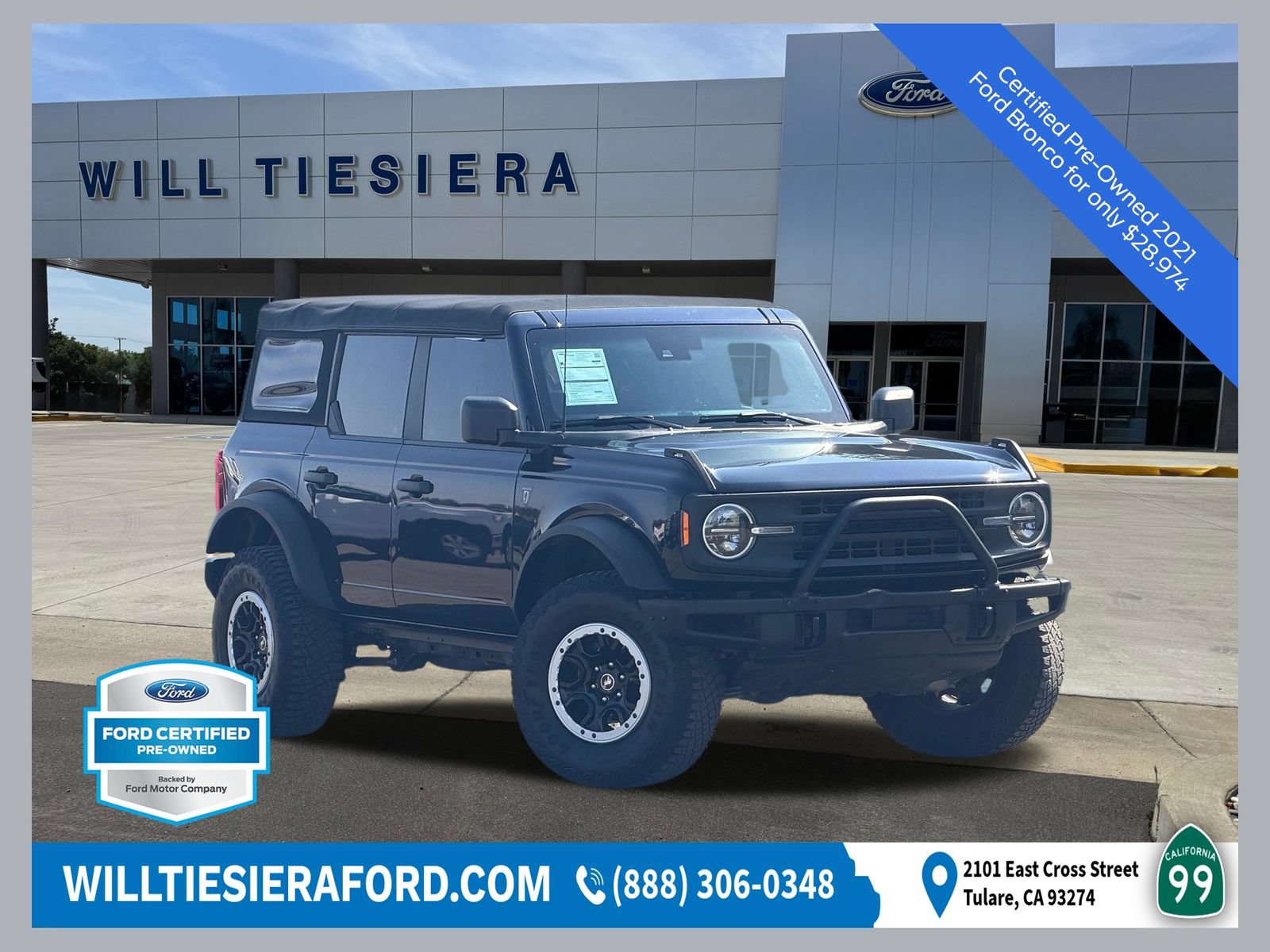 Certified 2021 Ford Bronco 4-Door
