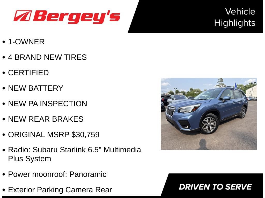 Used 2021 Subaru Forester Premium AWD/4WD image 5