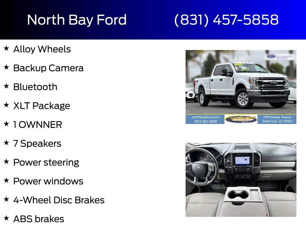 Certified 2022 Ford F250 XLT AWD/4WD image 4