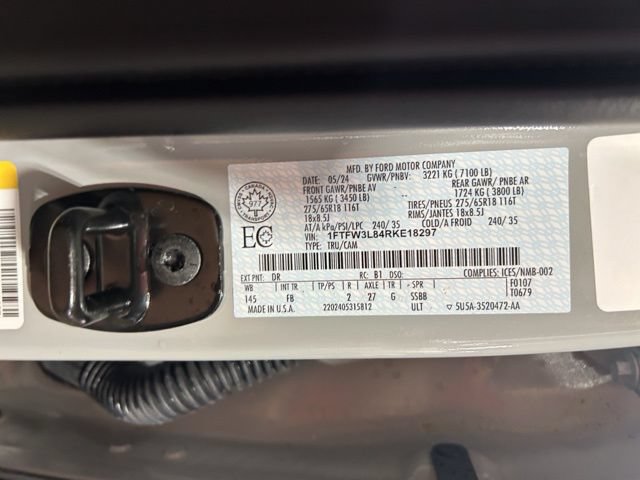 Certified 2024 Ford F150 XLT w/ Equipment Group 302A MID AWD/4WD image 35