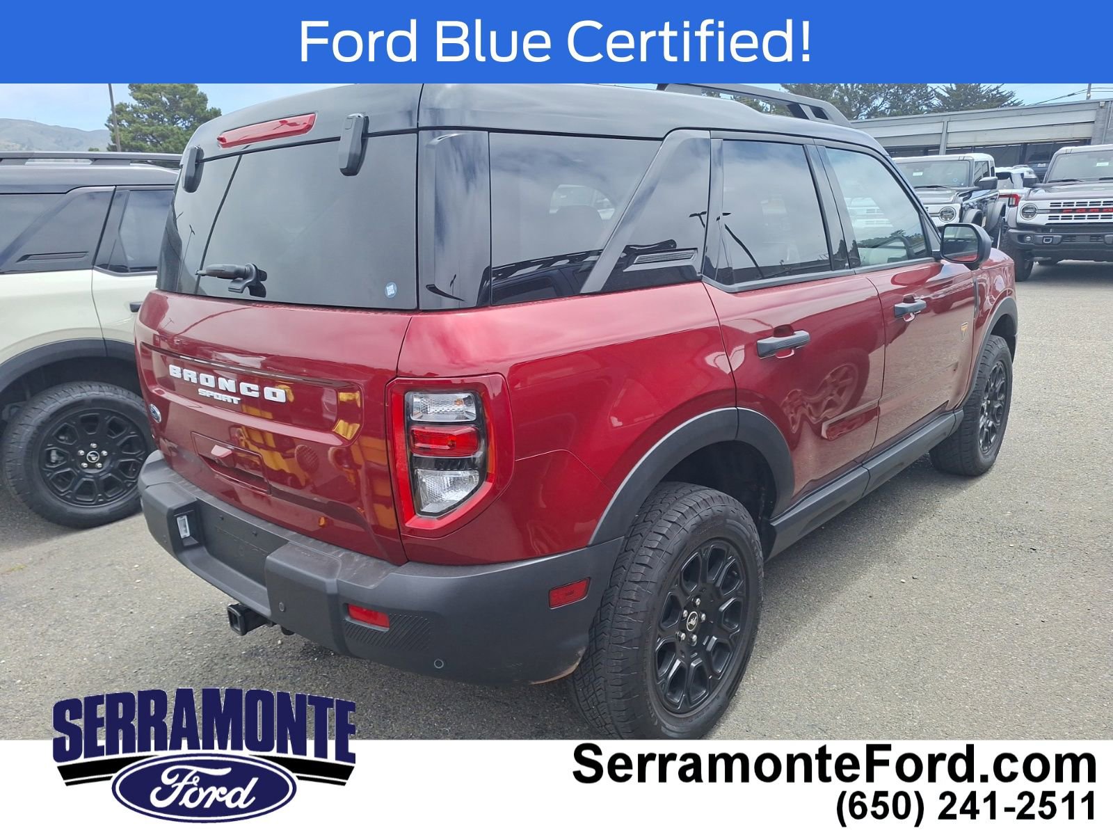 Certified 2025 Ford Bronco Sport Badlands w/ Badlands Tech Package AWD/4WD image 7