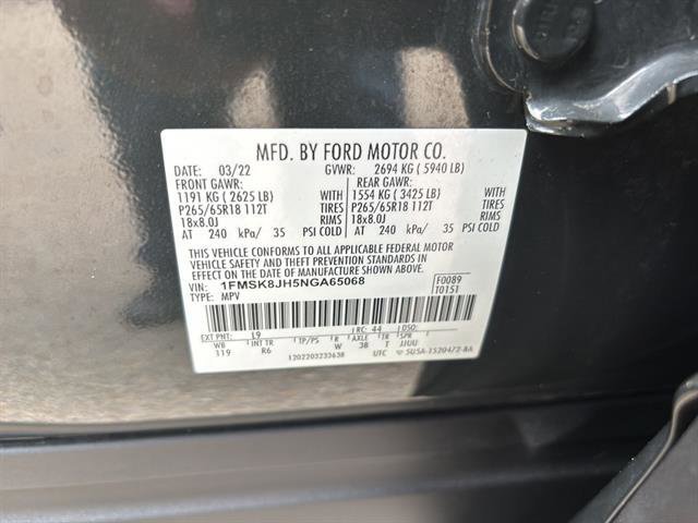 Certified 2022 Ford Explorer Timberline image 21