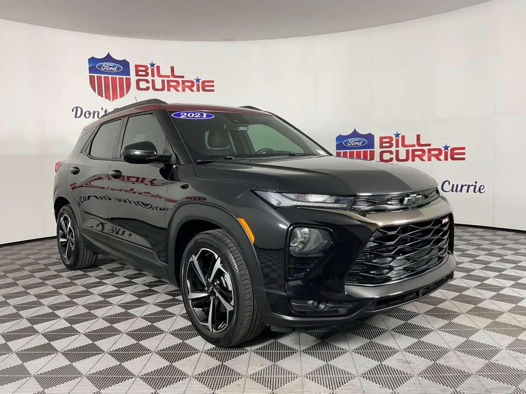Used 2021 Chevrolet TrailBlazer RS w/ Sun and Liftgate Package FWD image 1