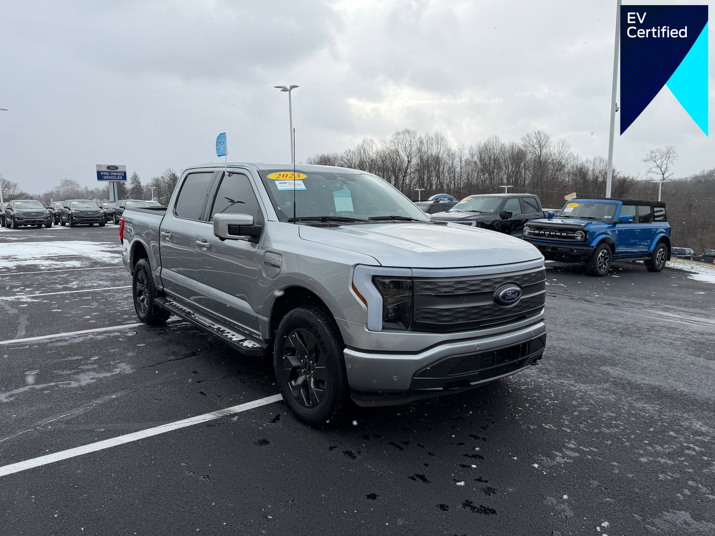 Certified 2023 Ford F150 Lightning Lariat w/ Equipment Group 511A High