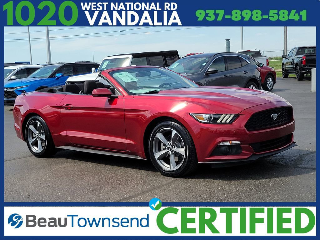 Certified 2017 Ford Mustang Convertible w/ Equipment Group 051A image 7