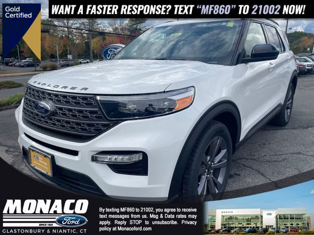 Certified 2022 Ford Explorer XLT w/ Equipment Group 202A