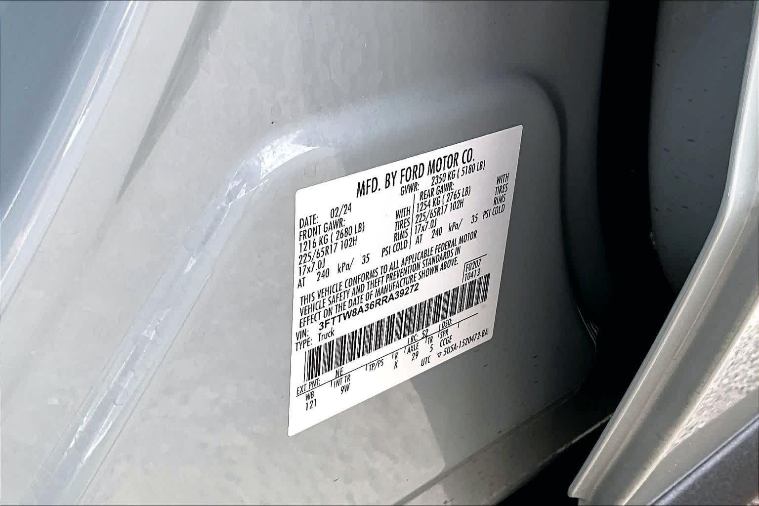 Certified 2024 Ford Maverick XL FWD image 34