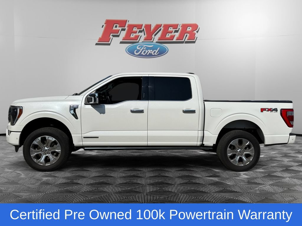 Certified 2023 Ford F150 Platinum w/ Equipment Group 701A High AWD/4WD image 2