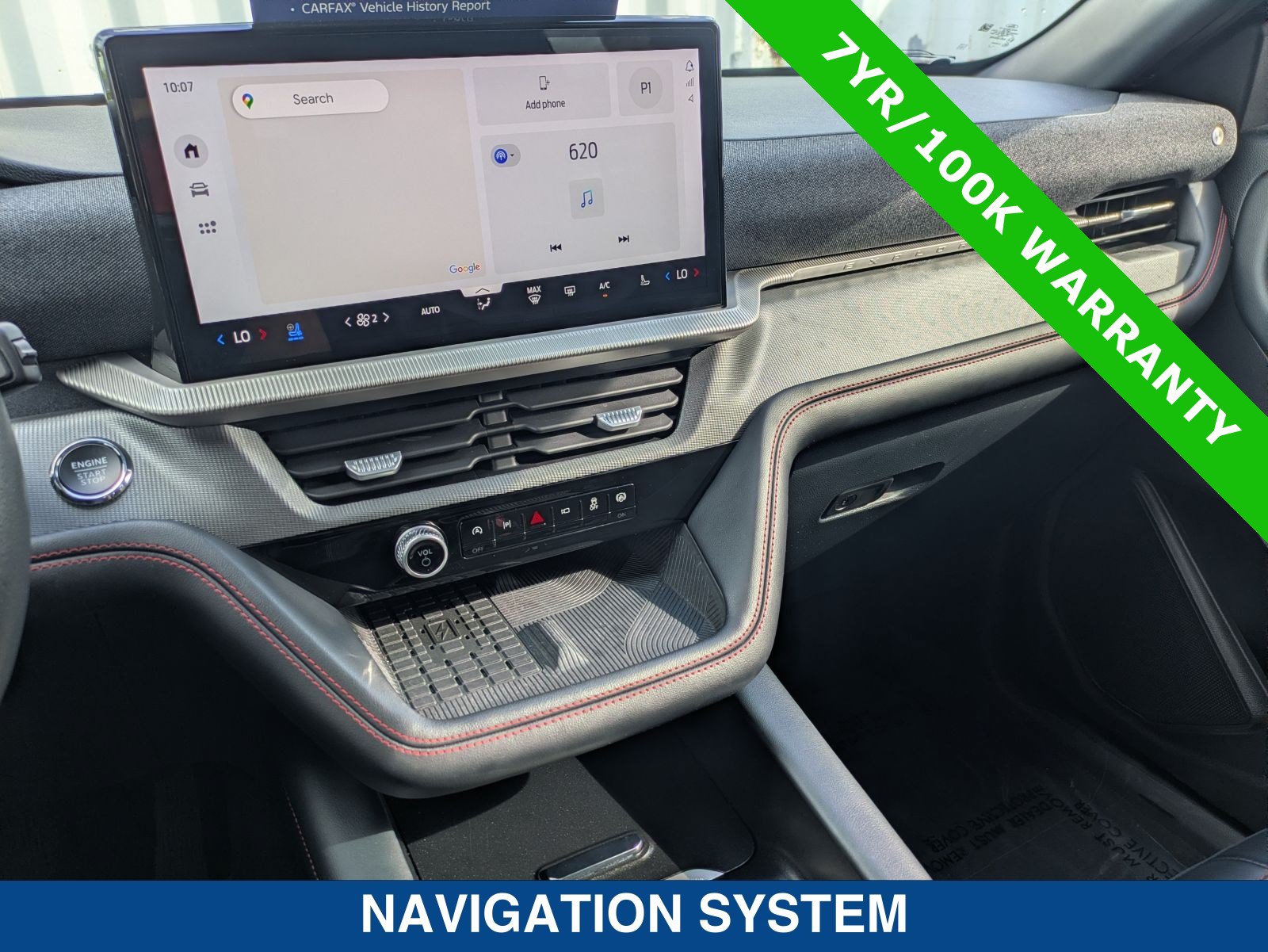 Certified 2025 Ford Explorer ST w/ Sun And Sound Package RWD image 32