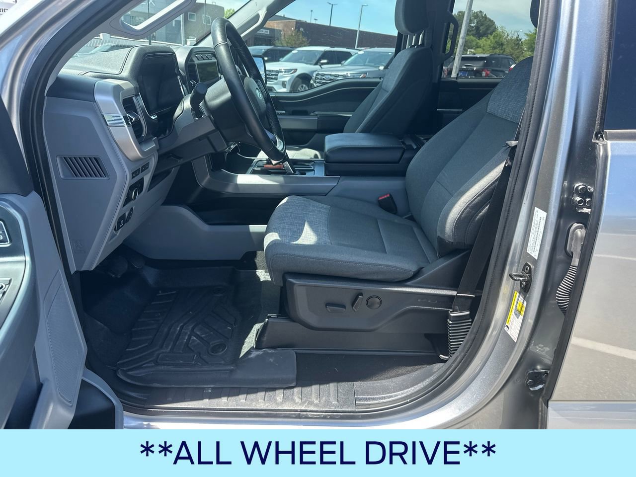 Certified 2023 Ford F150 Lightning XLT w/ Equipment Group 312A High image 10