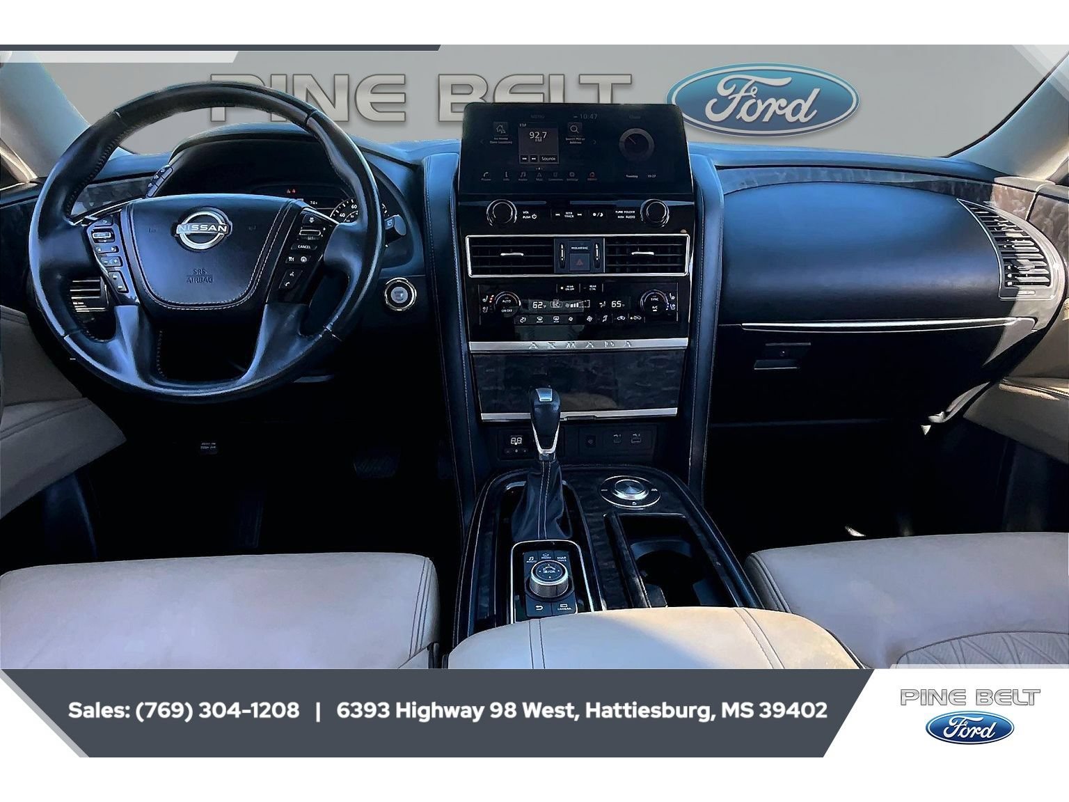 Used 2021 Nissan Armada Platinum w/ Captain's Chairs Package RWD image 13