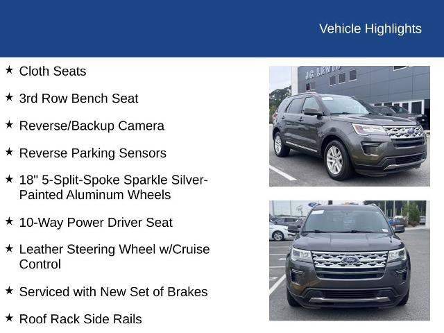 Certified 2018 Ford Explorer XLT AWD/4WD image 24