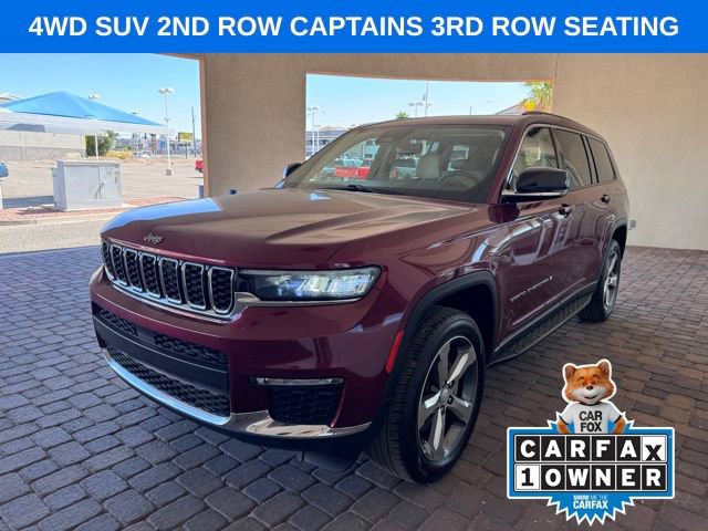 Used 2021 Jeep Grand Cherokee L Limited w/ Trailer Tow Package AWD/4WD video 1