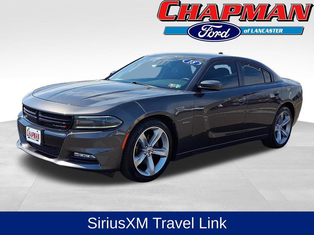 Used 2018 Dodge Charger R/T w/ Navigation & Travel Group RWD image 3