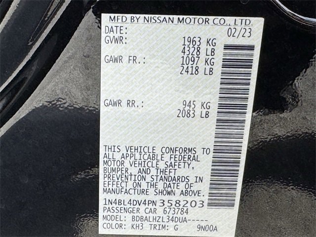 Used 2023 Nissan Altima 2.5 SV image 32