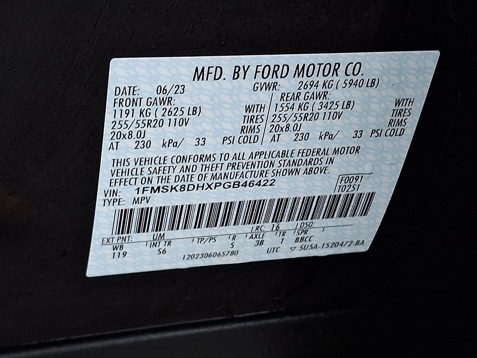 Certified 2023 Ford Explorer XLT w/ Equipment Group 202A AWD/4WD image 32