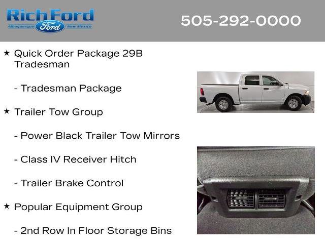 Used 2023 RAM 1500 Tradesman w/ Popular Equipment Group RWD image 12