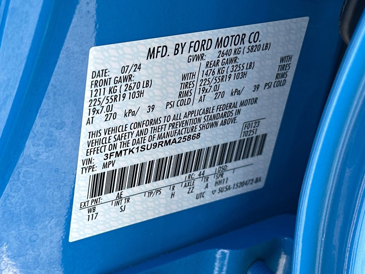 Certified 2024 Ford Mustang Mach-E Select w/ Comfort Package Lite image 35