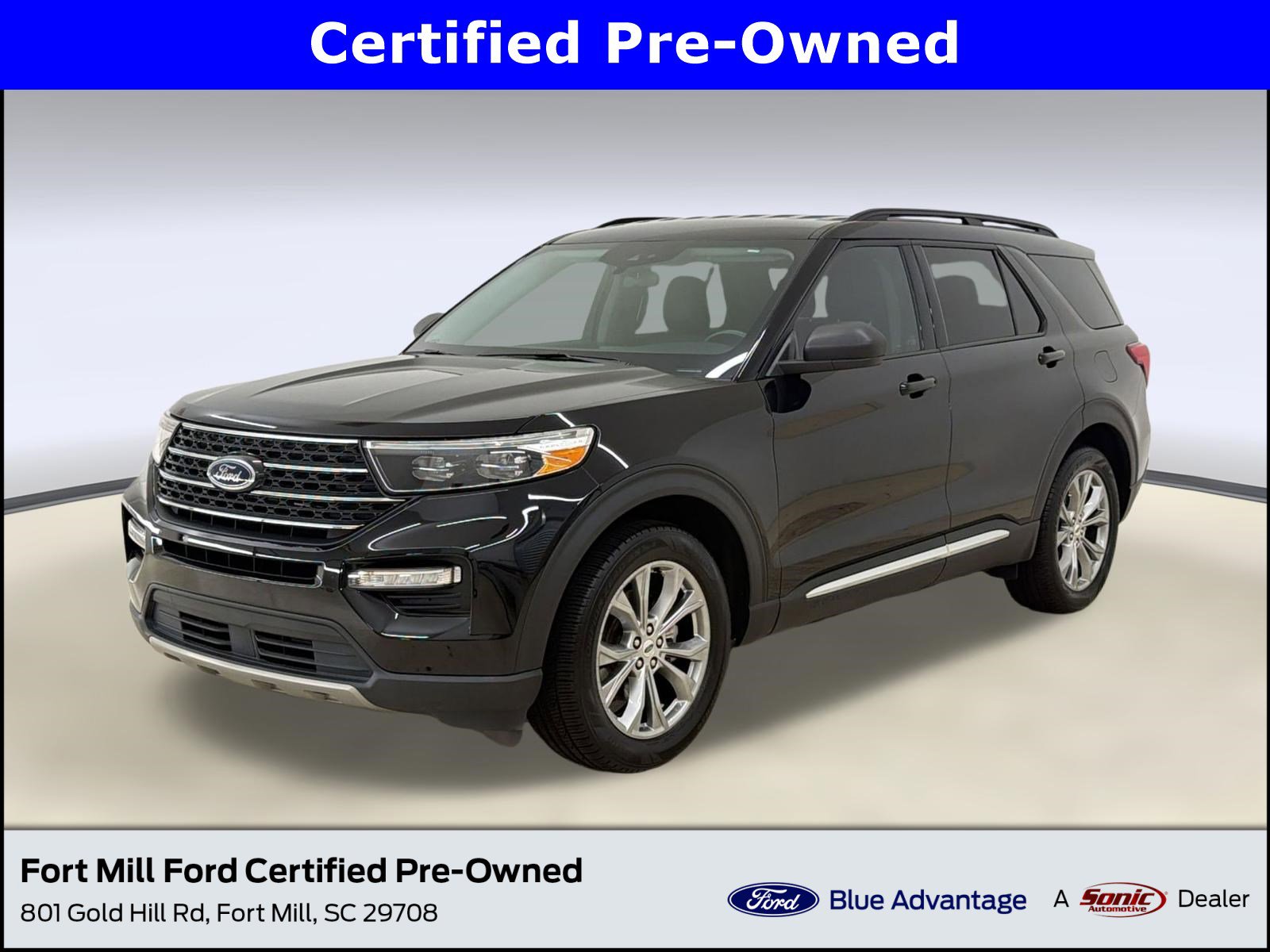 Certified 2023 Ford Explorer XLT w/ Equipment Group 202A