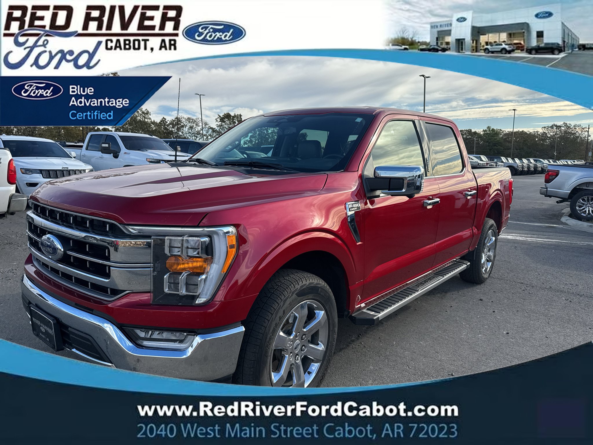 Certified 2023 Ford F150 Lariat w/ Trailer Tow Package AWD/4WD image 1