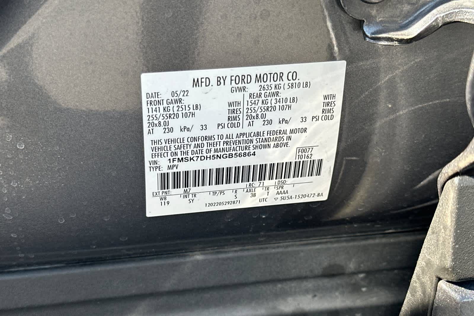 Certified 2022 Ford Explorer XLT w/ Equipment Group 202A RWD image 31
