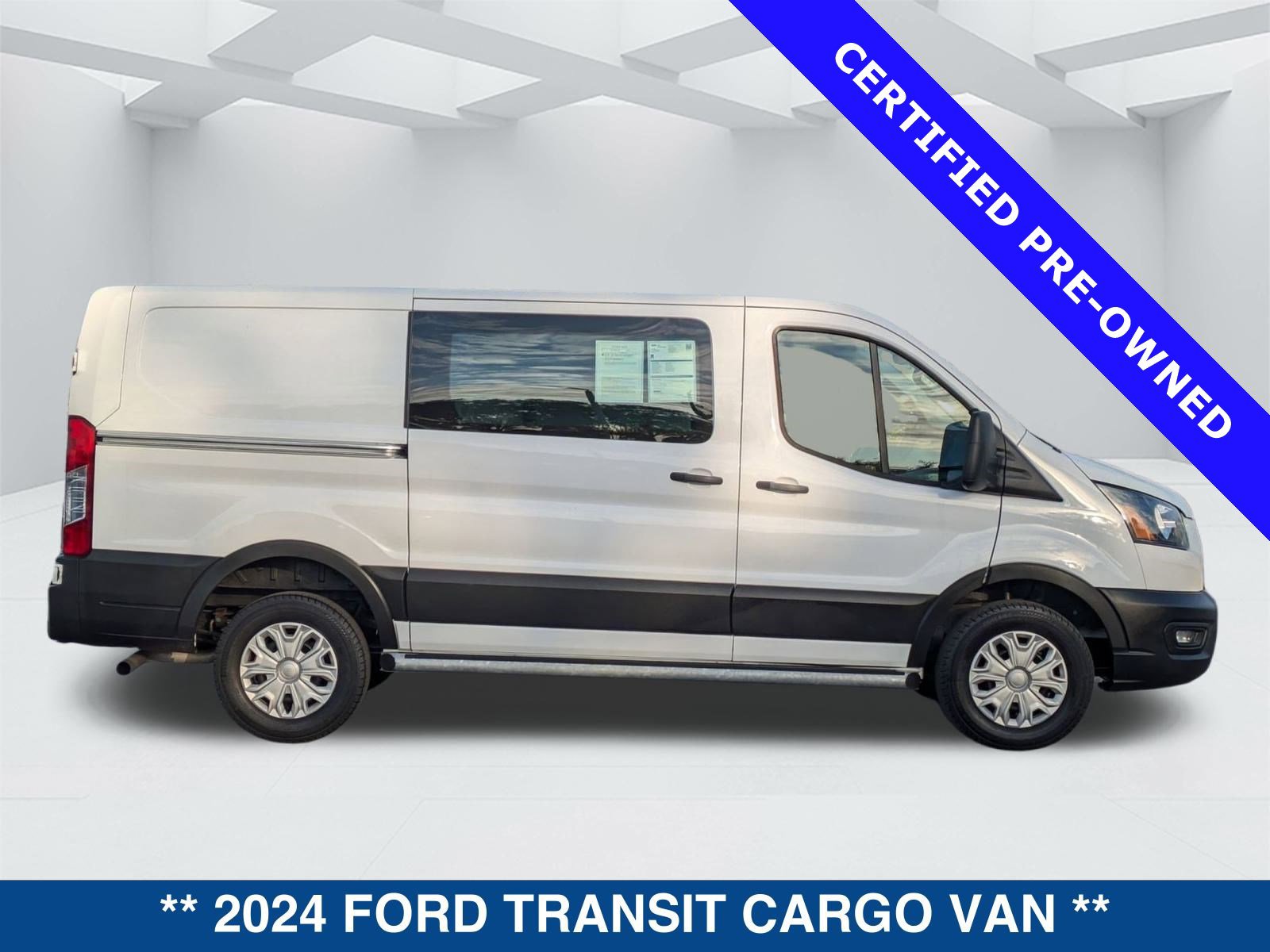 Certified 2024 Ford Transit 250 BASE w/ Exterior Upgrade Package video 3