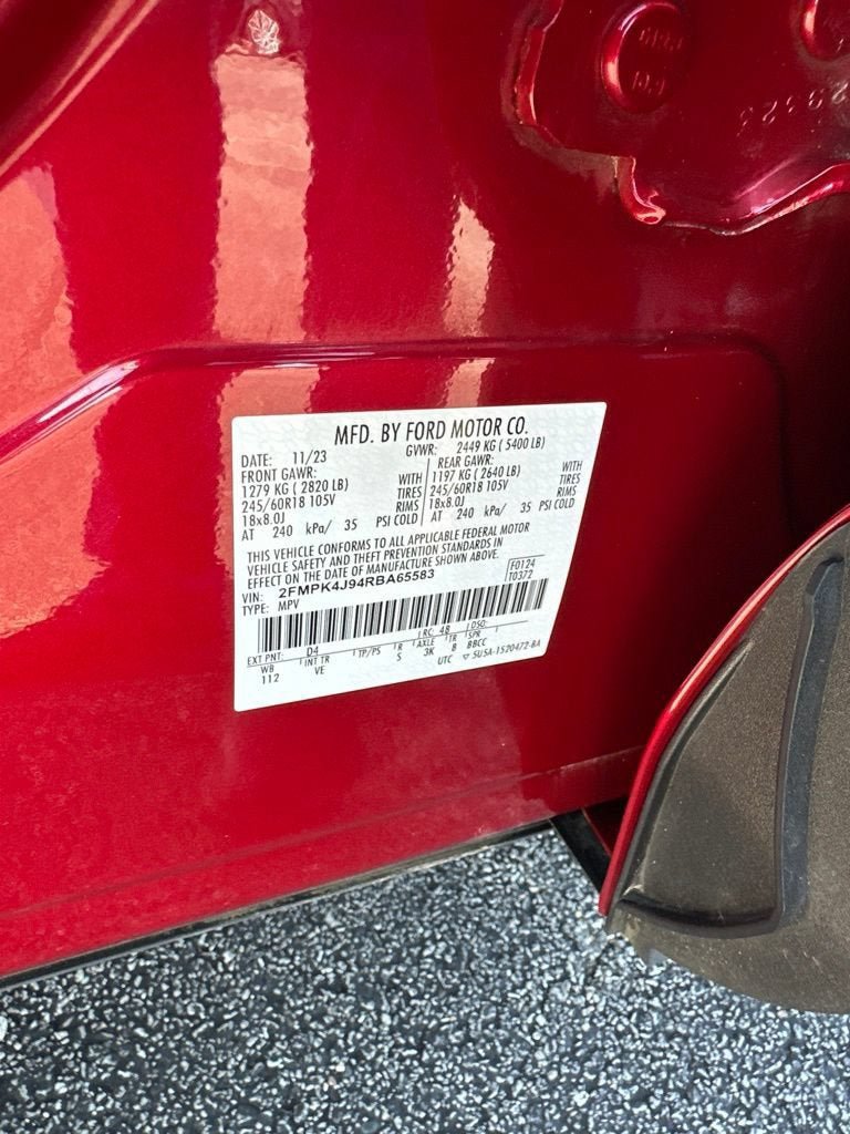 Certified 2024 Ford Edge SEL w/ Convenience Package AWD/4WD image 15