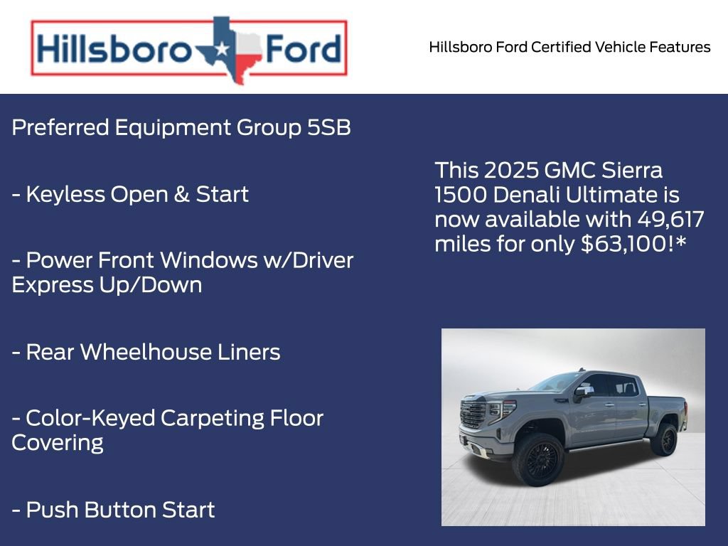 Used 2025 GMC Sierra 1500 Denali Ultimate AWD/4WD image 9