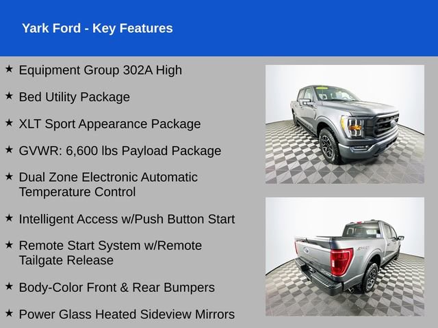 Certified 2022 Ford F150 XLT w/ Equipment Group 302A High image 2