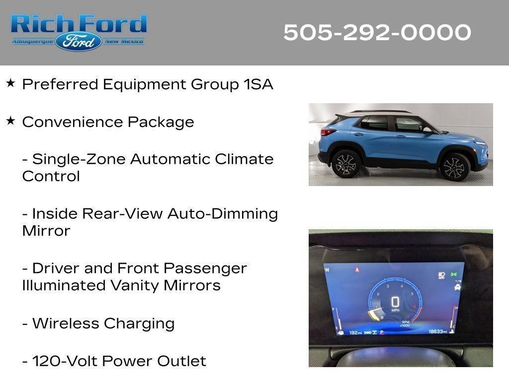 Used 2025 Chevrolet TrailBlazer ACTIV w/ Convenience Package AWD/4WD image 49