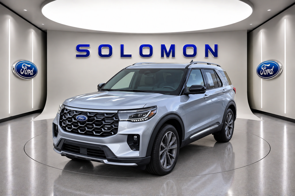 Certified 2025 Ford Explorer Platinum w/ Ultimate Package