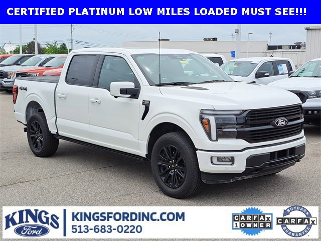 Certified 2024 Ford F150 Platinum w/ Equipment Group 702A High image 7