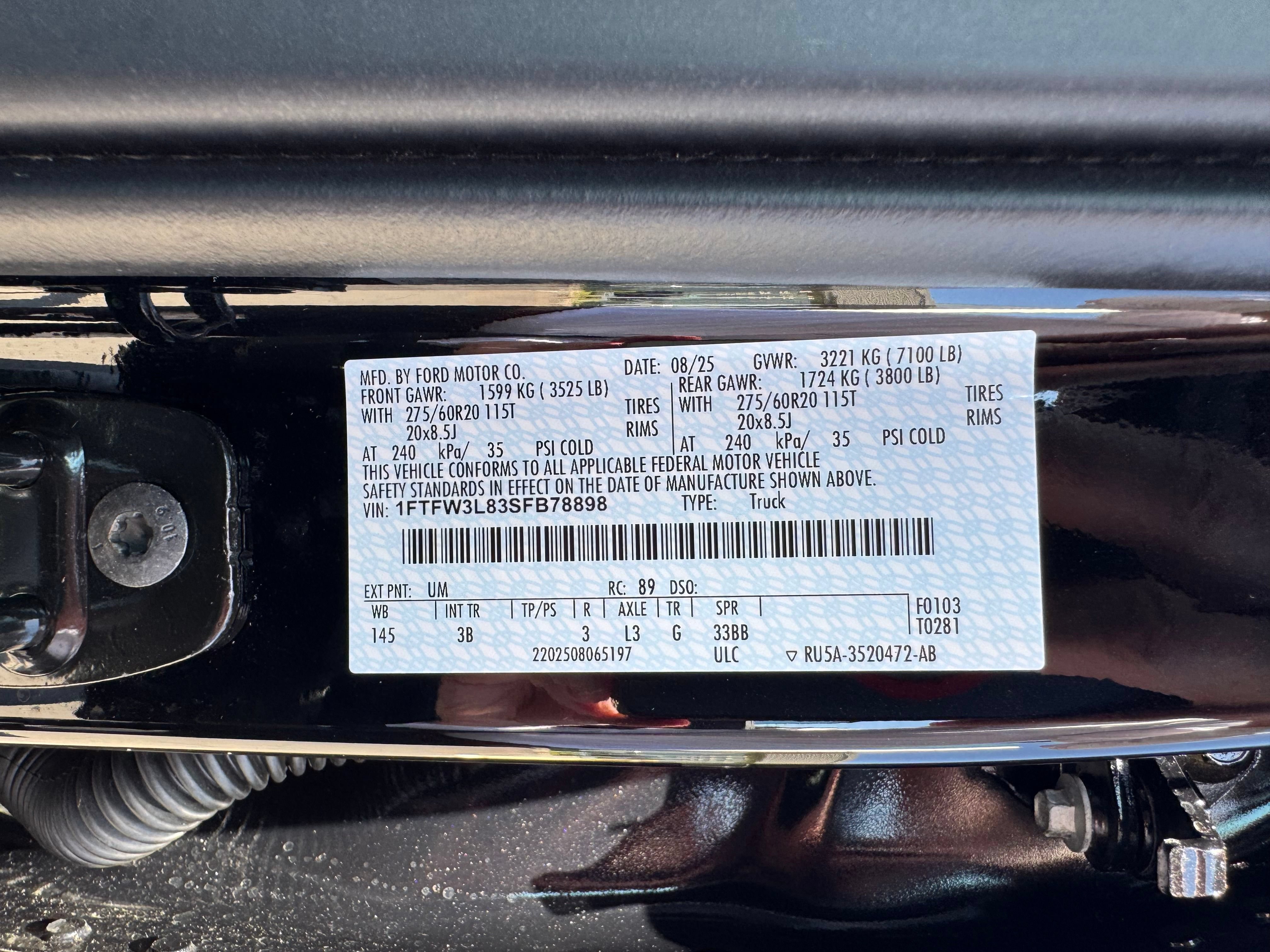 Certified 2025 Ford F150 XLT w/ Equipment Group 303A High AWD/4WD image 76