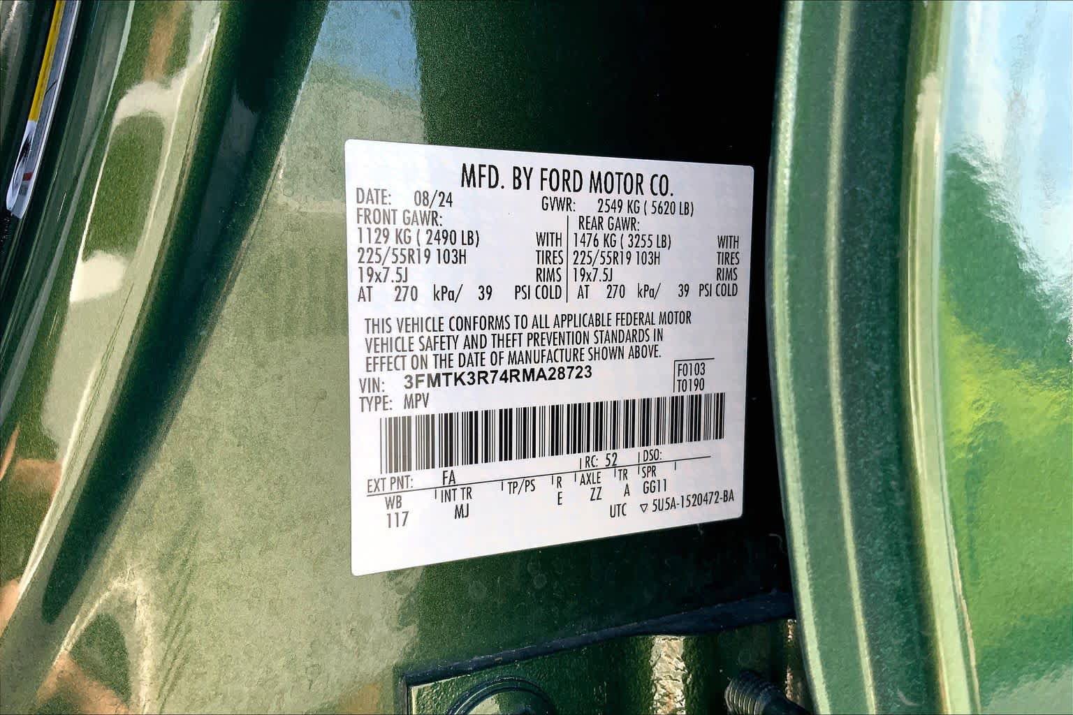 Certified 2024 Ford Mustang Mach-E Premium RWD image 36