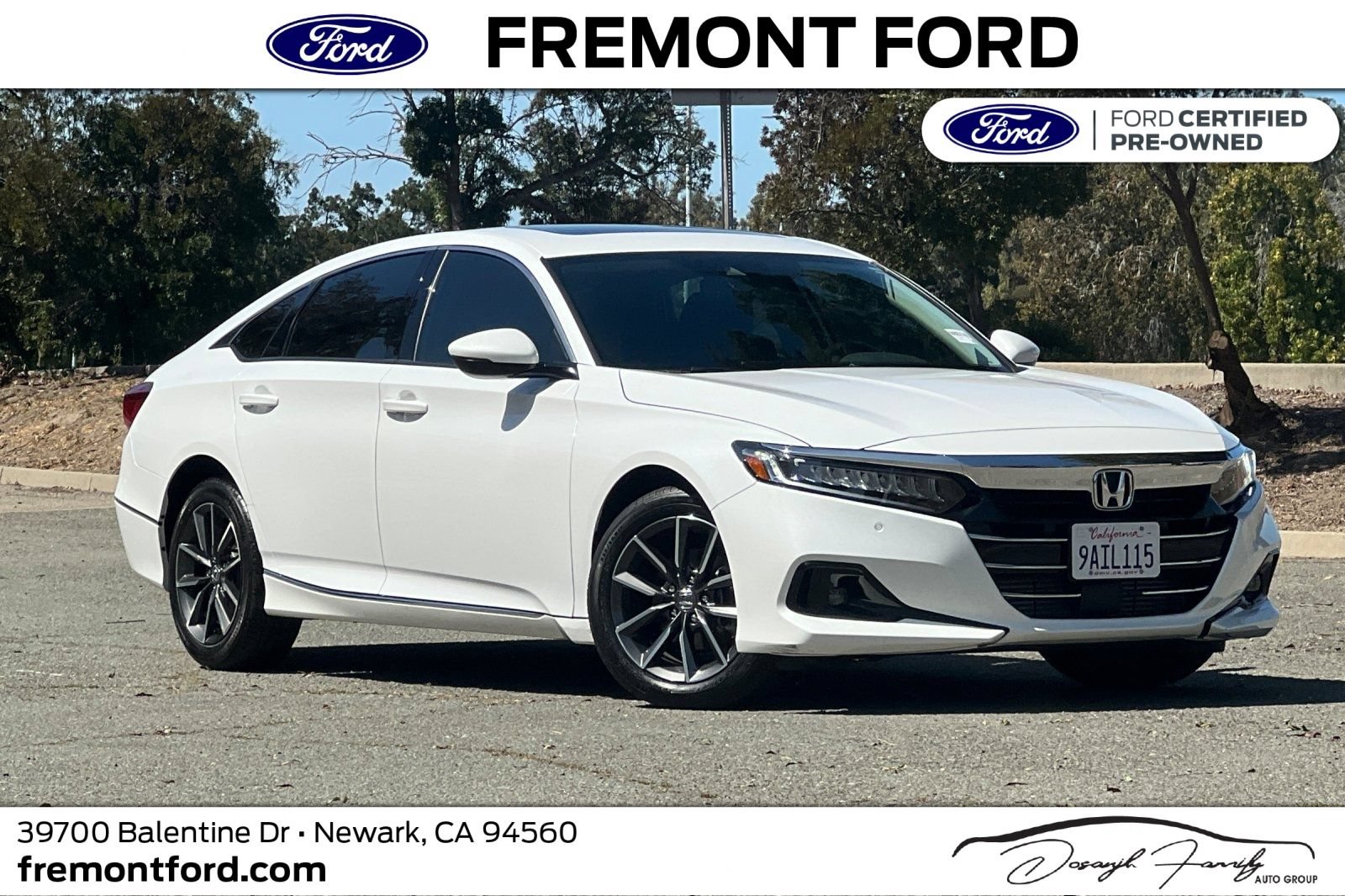 Used 2022 Honda Accord EX-L image 1