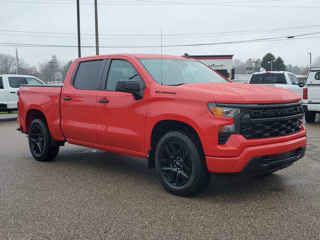 Used 2023 Chevrolet Silverado 1500 Custom w/ LPO, Dark Essentials Package AWD/4WD image 3