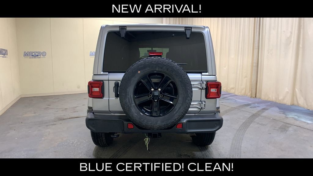 Used 2021 Jeep Wrangler Unlimited Sahara AWD/4WD image 4