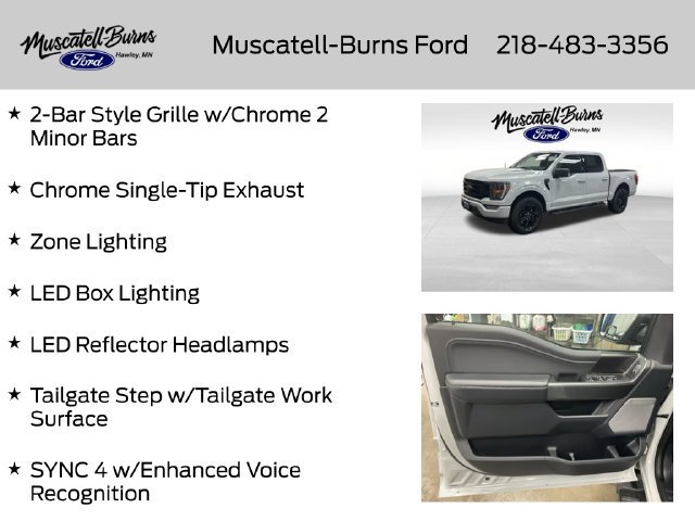 Certified 2023 Ford F150 XLT w/ Equipment Group 302A High AWD/4WD image 22
