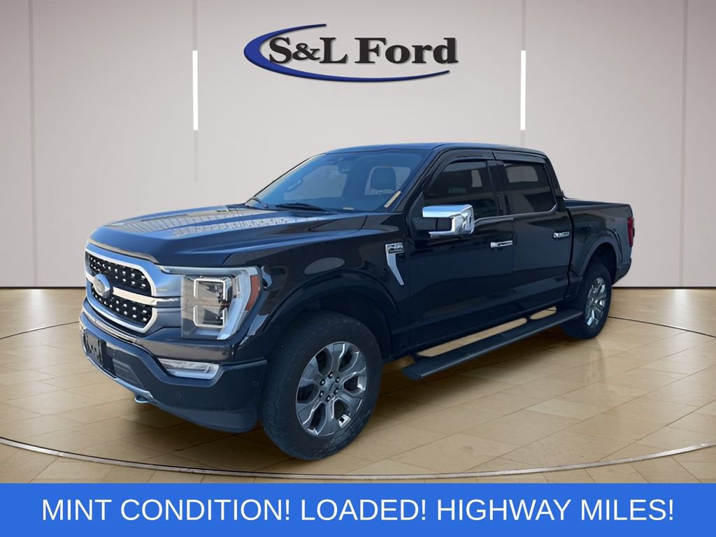 Certified 2021 Ford F150 Platinum w/ FX4 Off-Road Package AWD/4WD image 1